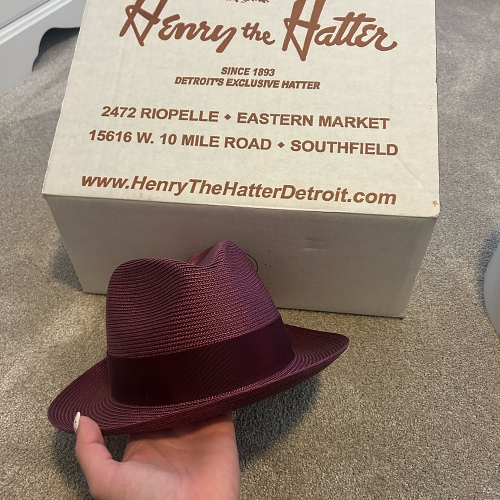 Maroon Fedora - image 1